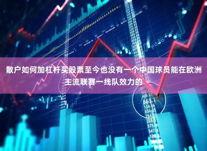 散户如何加杠杆买股票至今也没有一个中国球员能在欧洲主流联赛一线队效力的